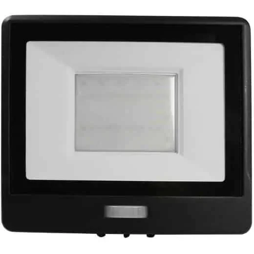 VT-158S LED-Flutlicht mit Sensor - 50 W - 4000 Lm - 4000K - Schwarz - 7