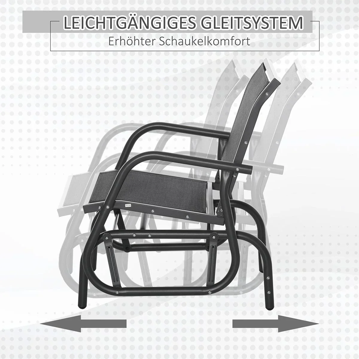 Schaukelbank 2-Sitzer Gartenbank G - 0