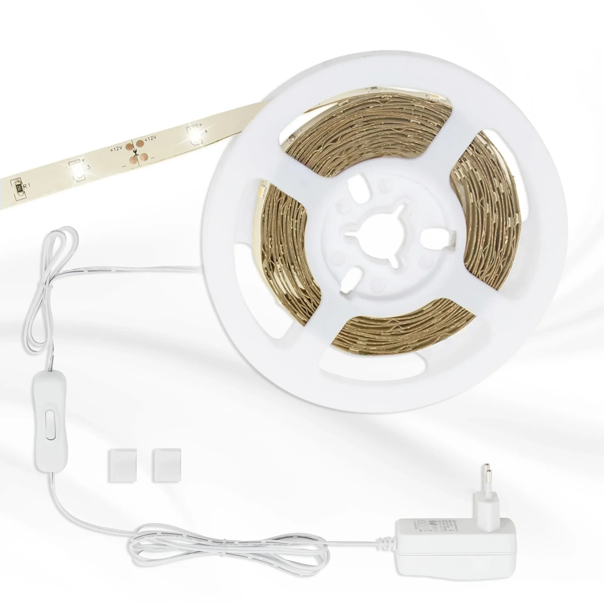LED-Band, 3 m, weiß, 90 LEDs, 3.000 K, 10 Watt - 5
