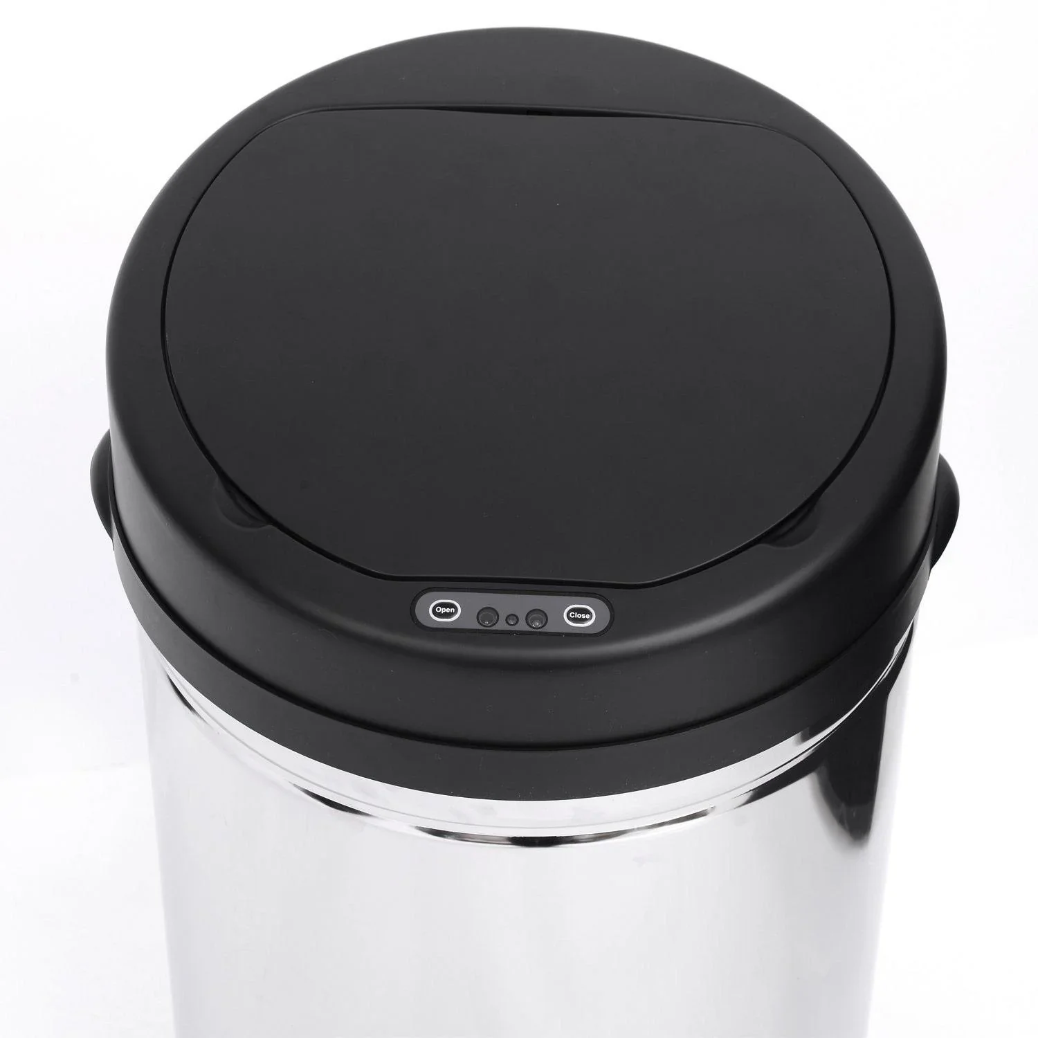 Edelstahl Mülleimer 30L Automatik Sensor mit Inneneimer (rund) - 3