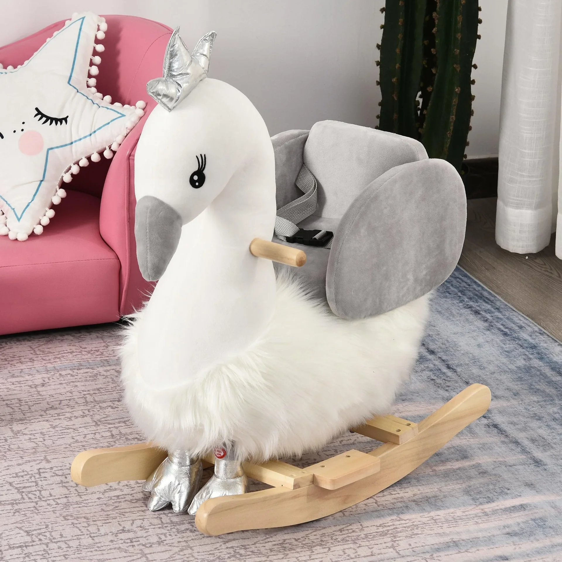 Schaukeltier als Schwan - 1