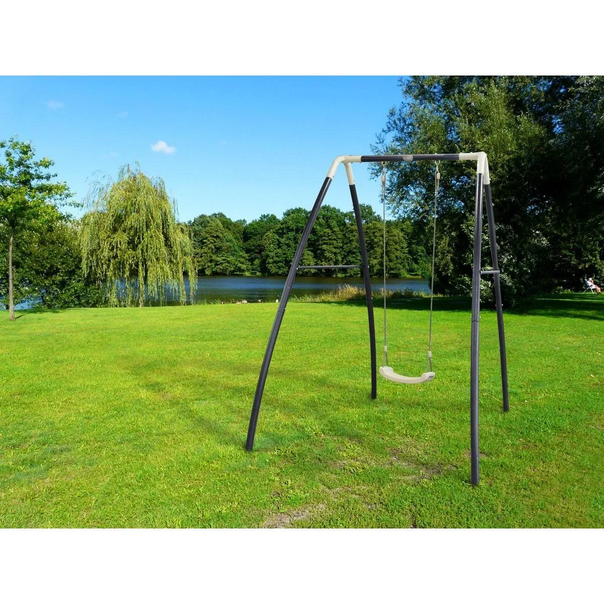 Einzel Metall Schaukel - 3