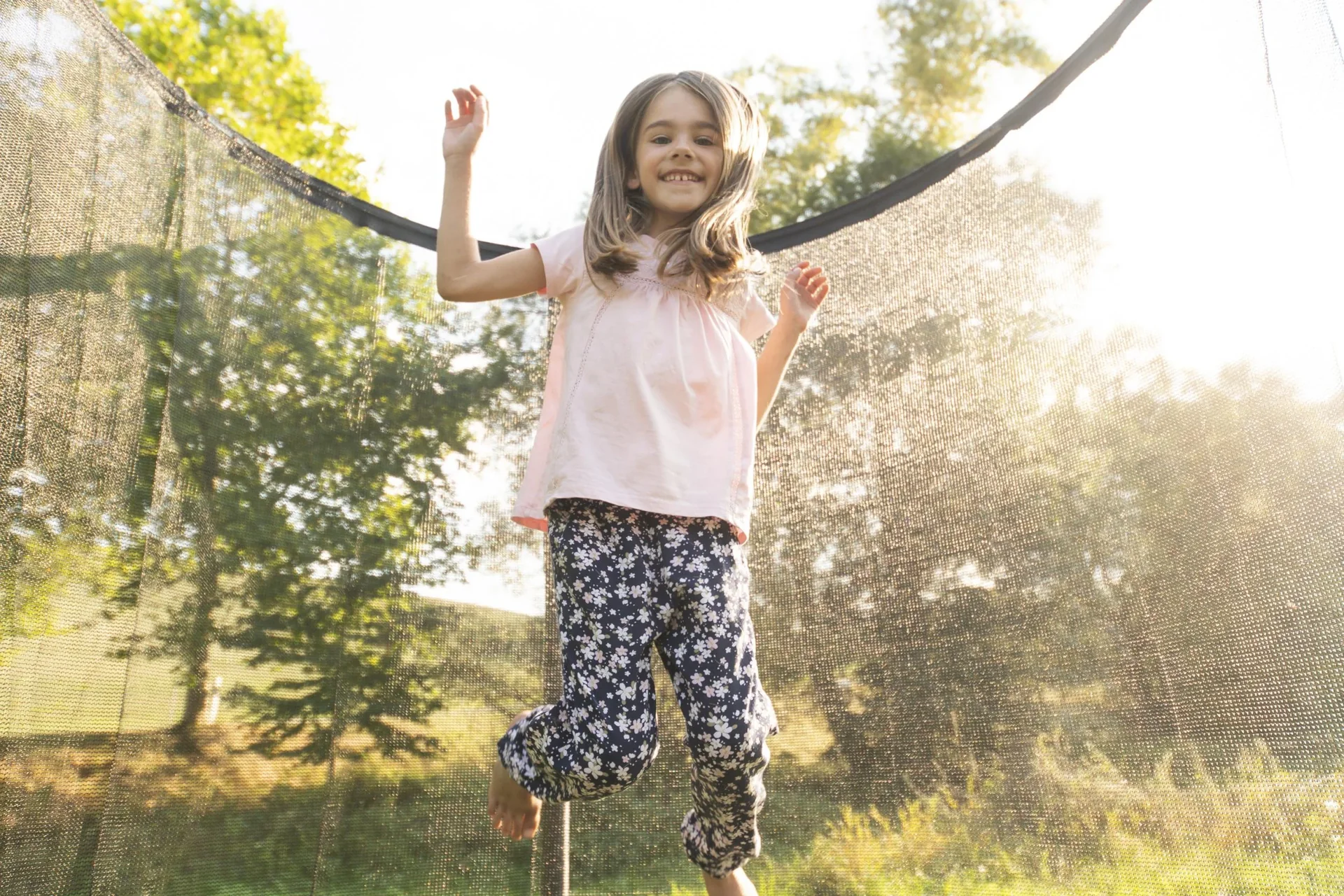 Trampolin Ø366 cm schwarz - 5