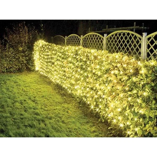 Vellight Weihnachtsbeleuchtung - 2 x 2 M - 144 LEDs - Warmweiß - Innen & Außen - 0