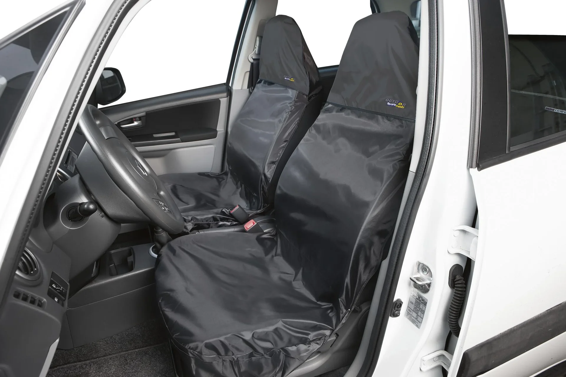 Schonbezug Universalgröße Outdoor Sports schwarz - 0