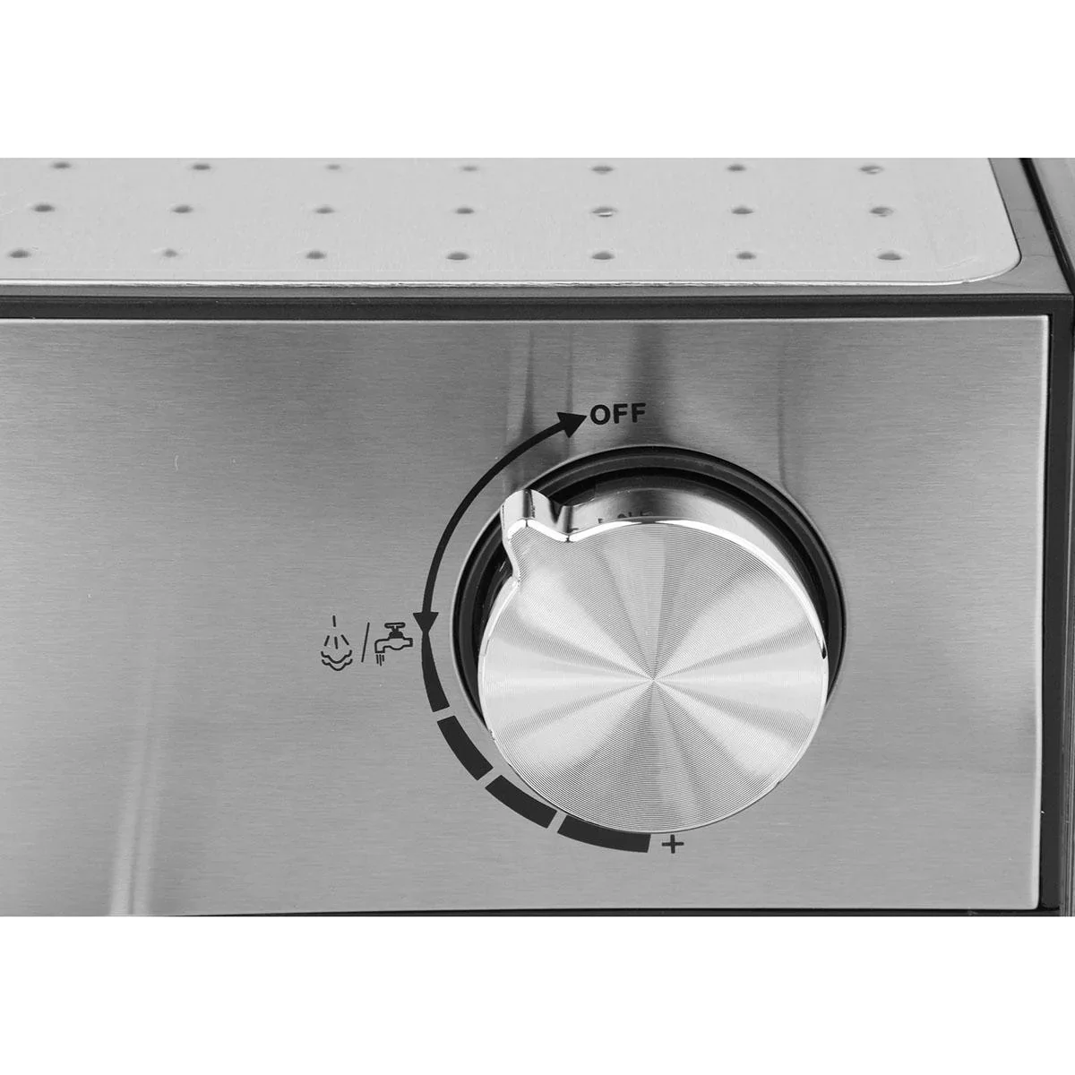 Kolbenmaschine mit Aufschäumer - 850W - 1,6 L - Edelstahl - 5