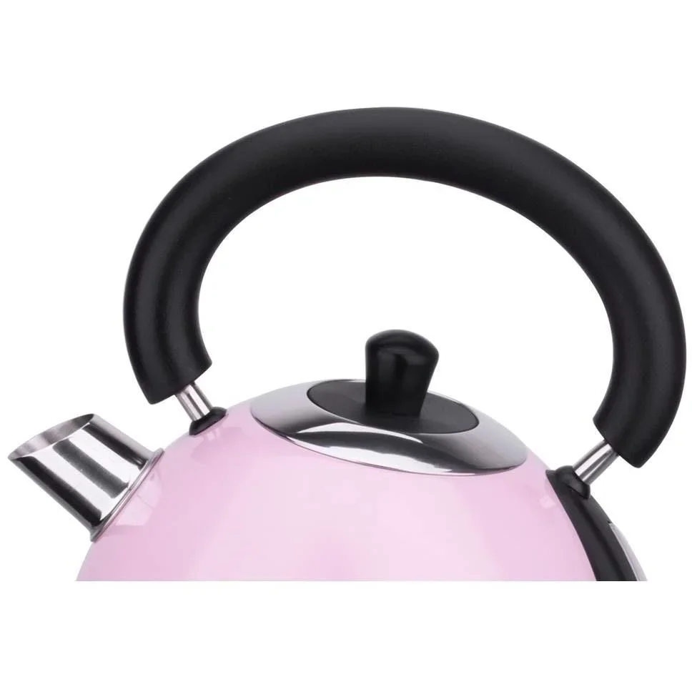 Retro-Wasserkocher - 2200W - 1,8L - Rosa - 2