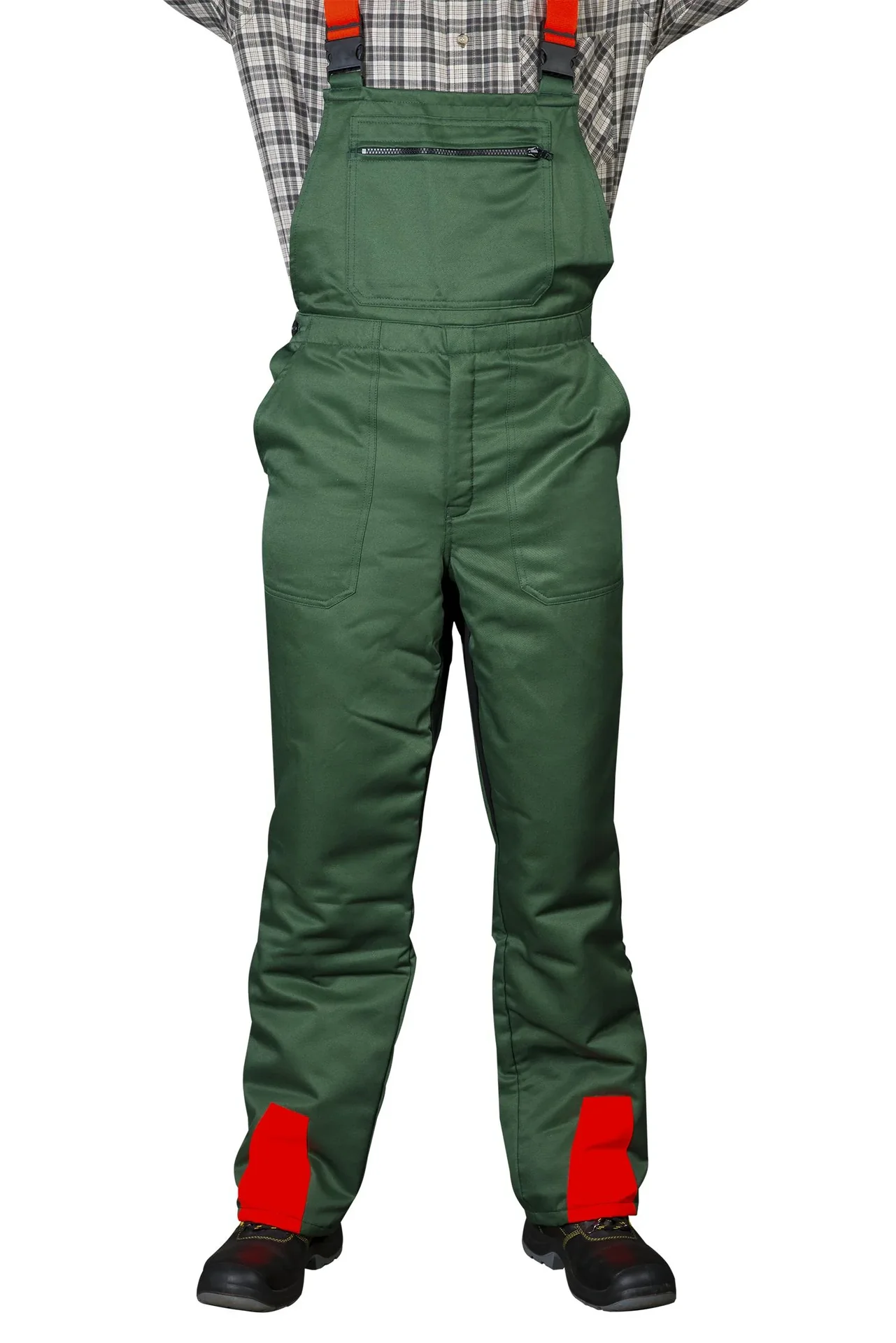 Schnittschutz Sicherheits Starter Set: Hose Gr.50, Helm, Handschuhe - 6