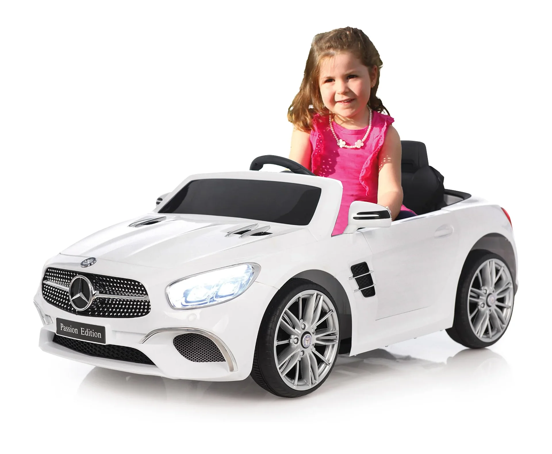 Ride-on Mercedes-Benz SL 400 weiß 12V - 1
