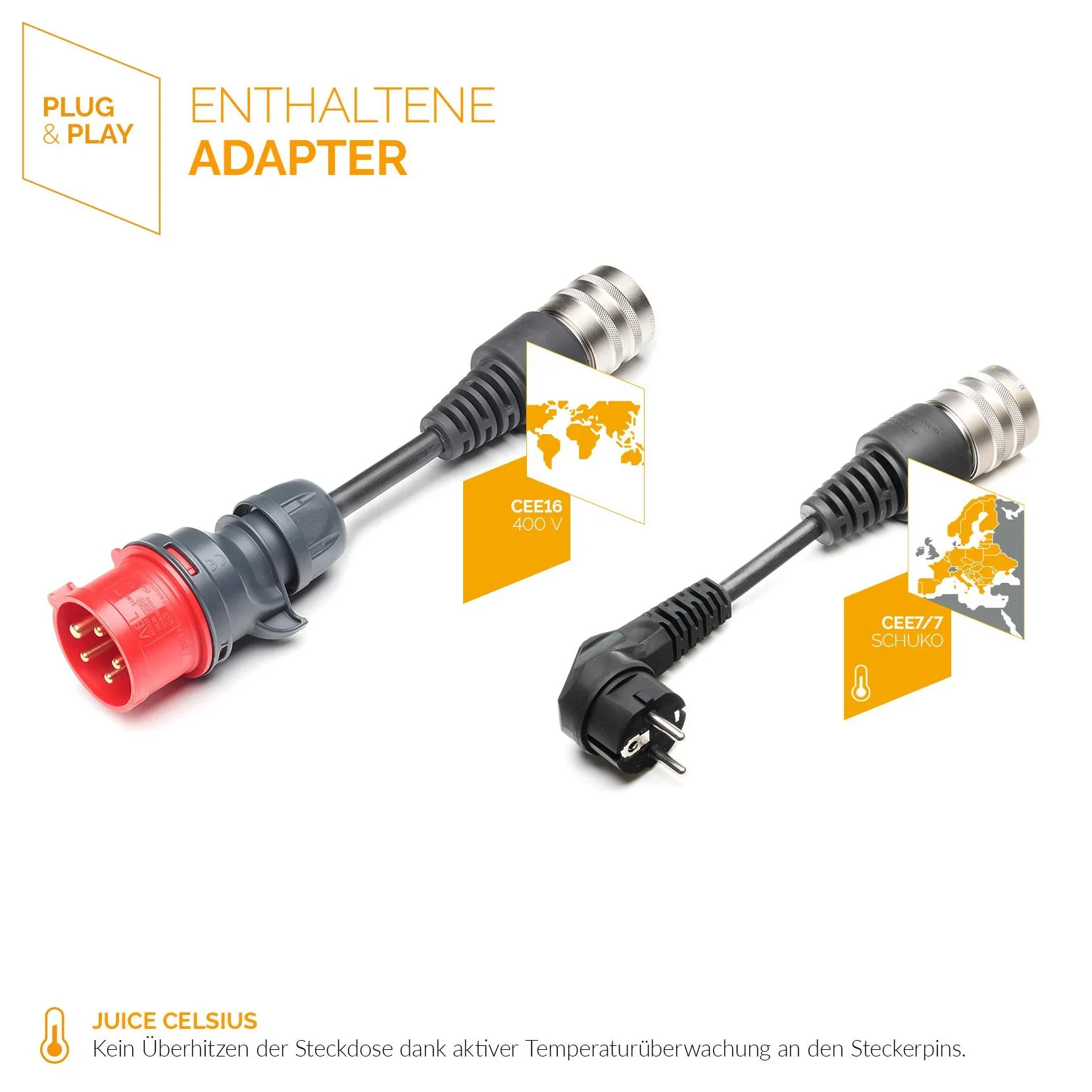 Juice Booster 3 Air Mobile Ladestation TYP 2 Basic Set EU - 2