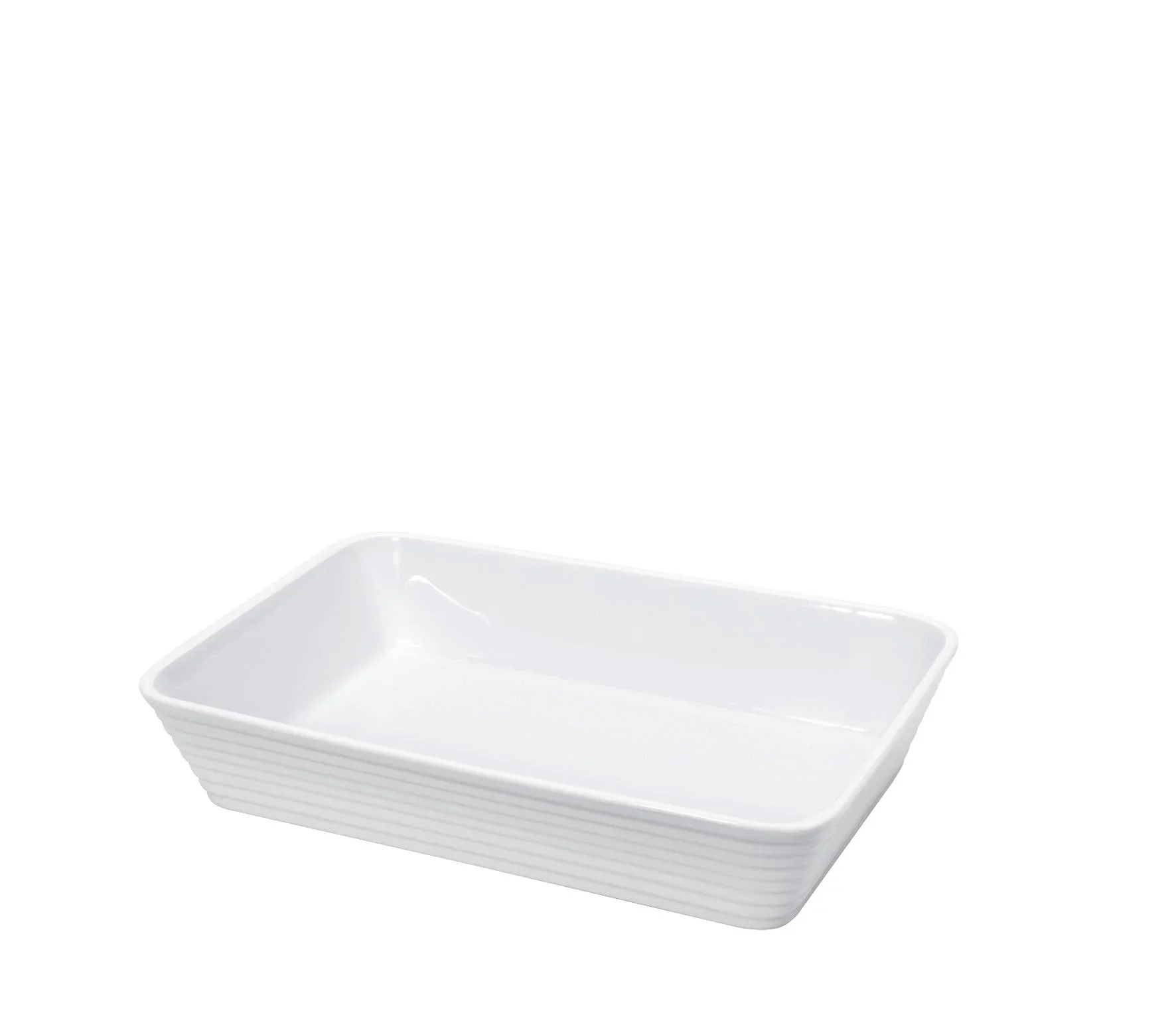 Auflaufform, rechteckig, Burgund, 2,8 Liter, 35 x 24 x 6 cm - 0