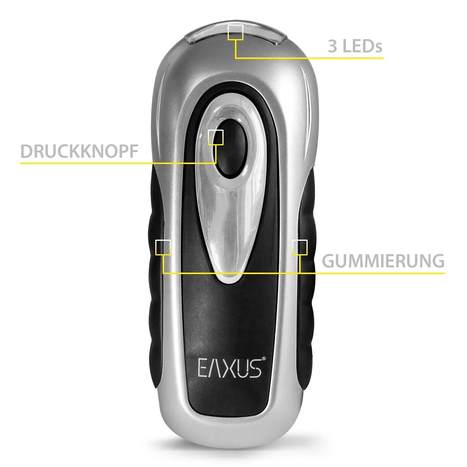 LED Dynamo Taschenlampe - 2