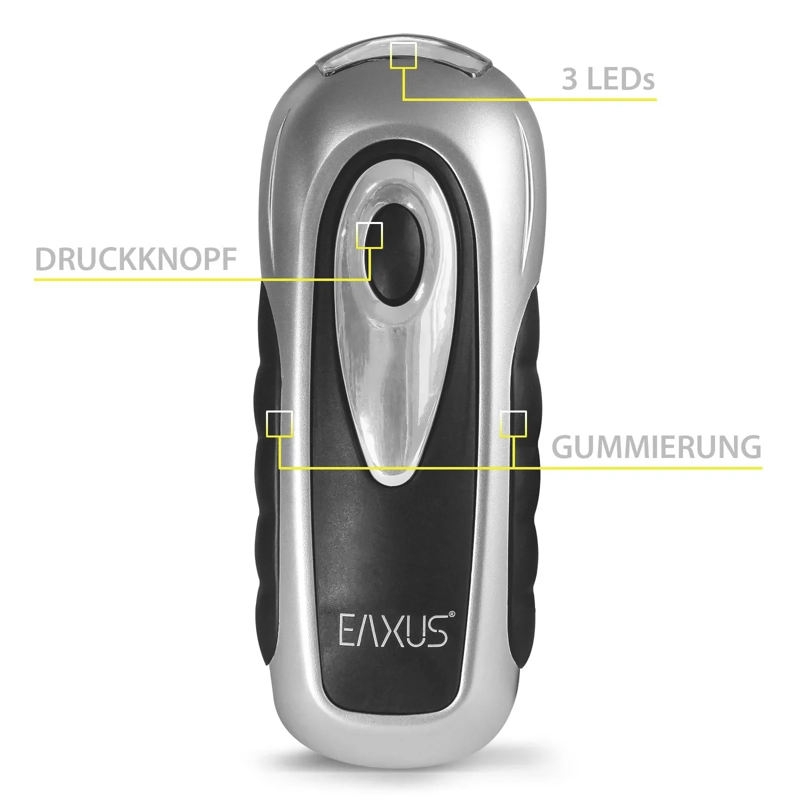 LED Dynamo Taschenlampe - 5
