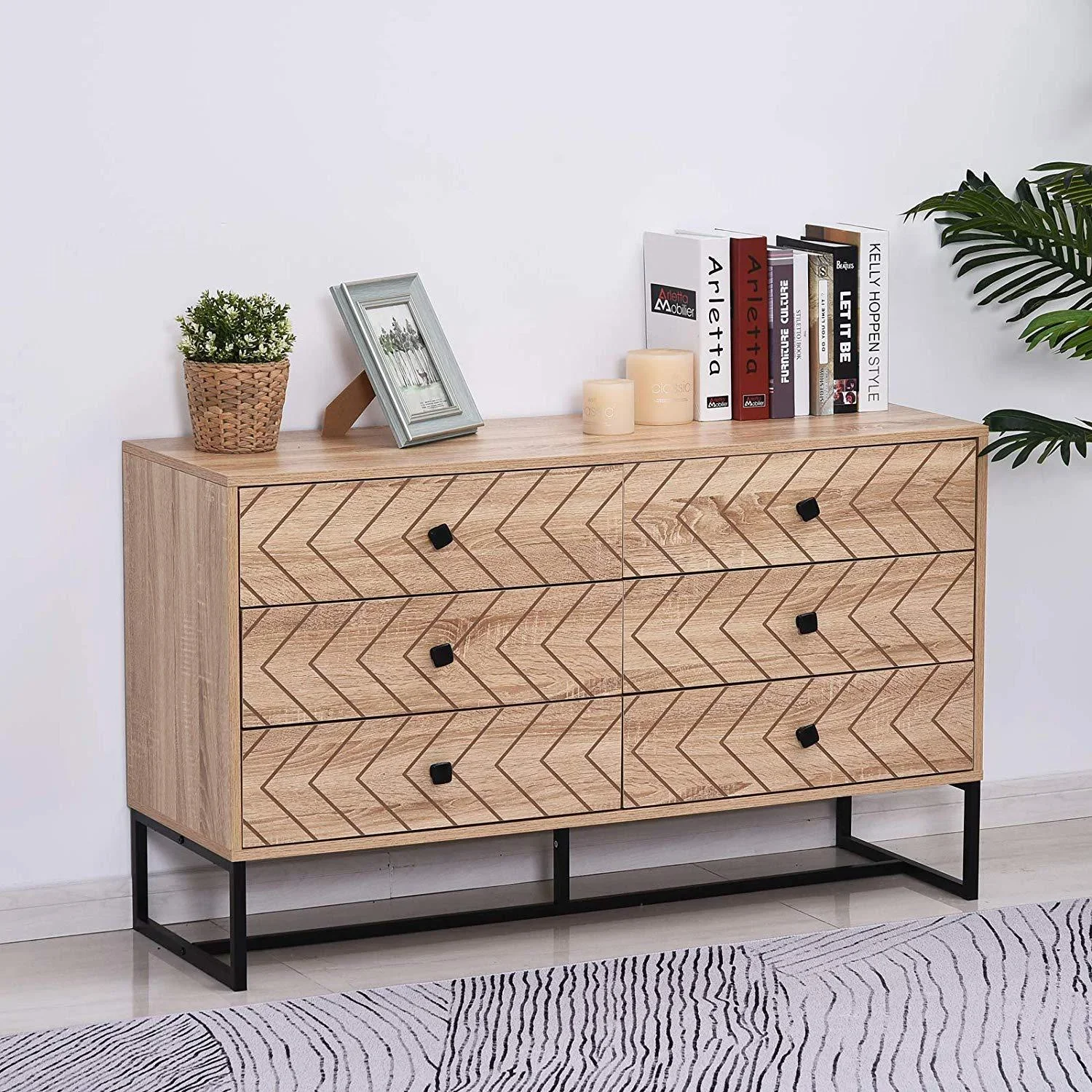Schubladenschrank im Retro-Design - 6
