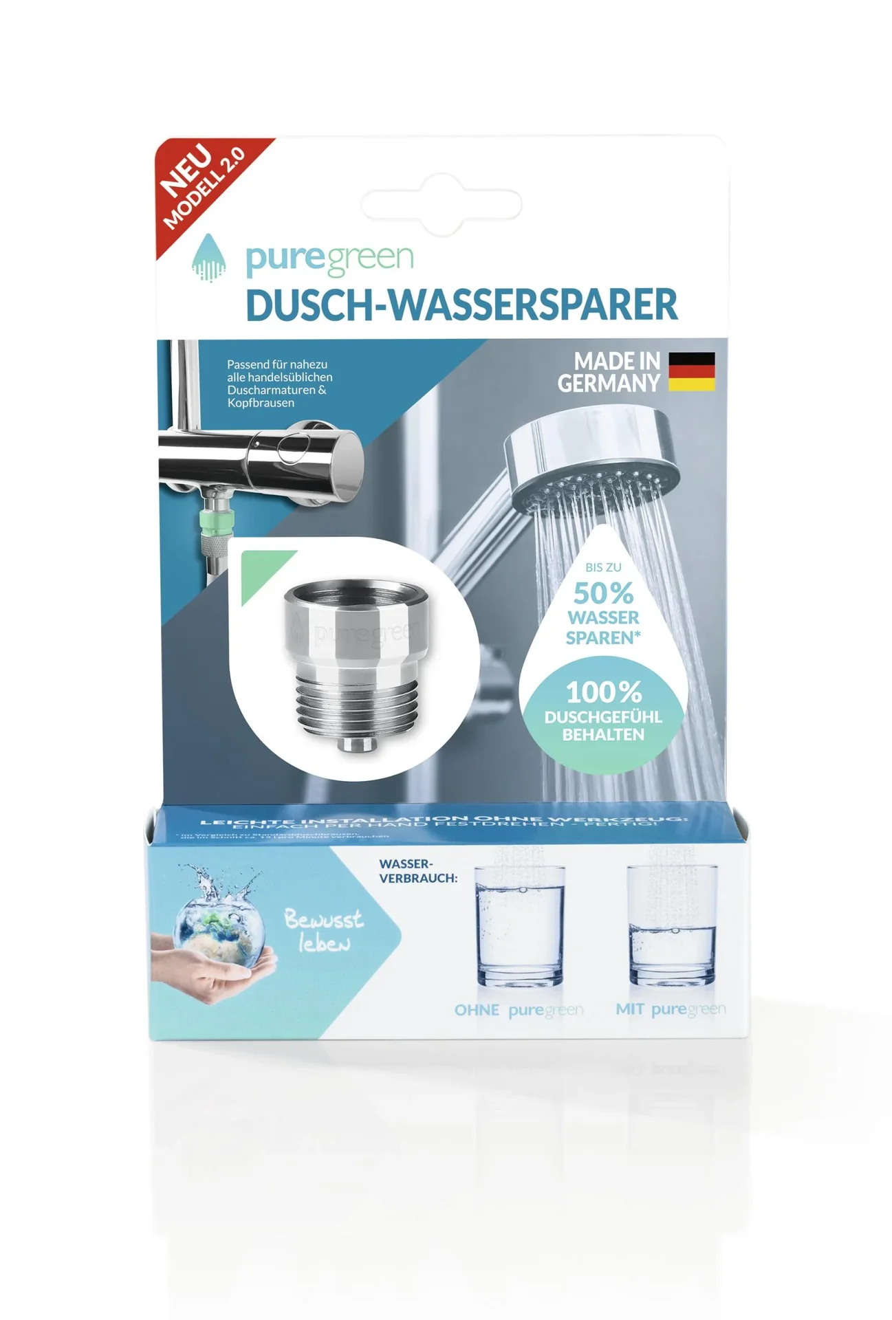 Wassersparer für die Dusche - 1