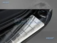 Edelstahl Ladekantenschutz, Citroen BERLINGO III Multispace - Neue Länge + 15 cm, 2008-2015, FL2015-2018, FL2018>. - 1