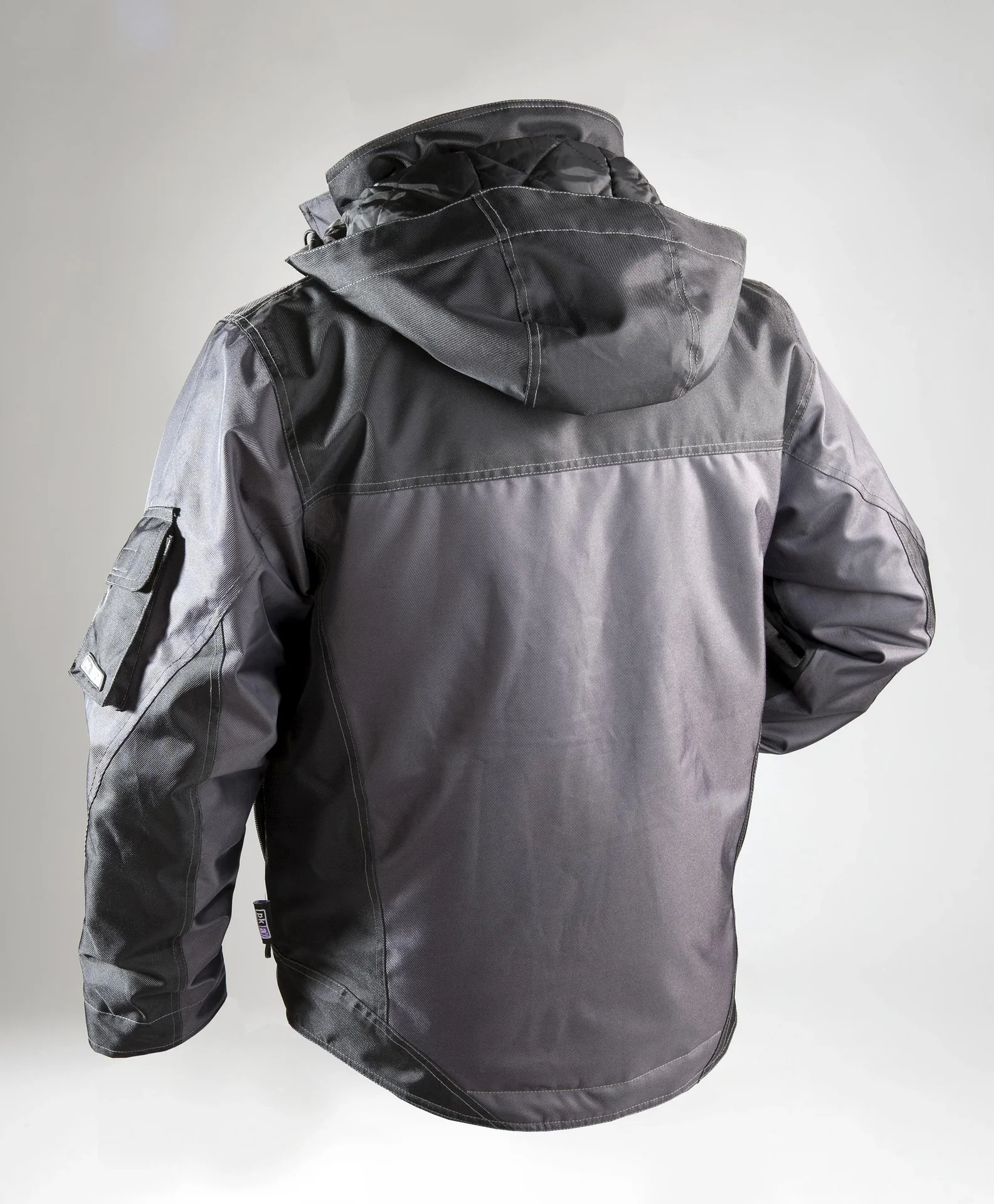 Winterjacke YUKON, Farbe schwarz/grau, Größe M - 2