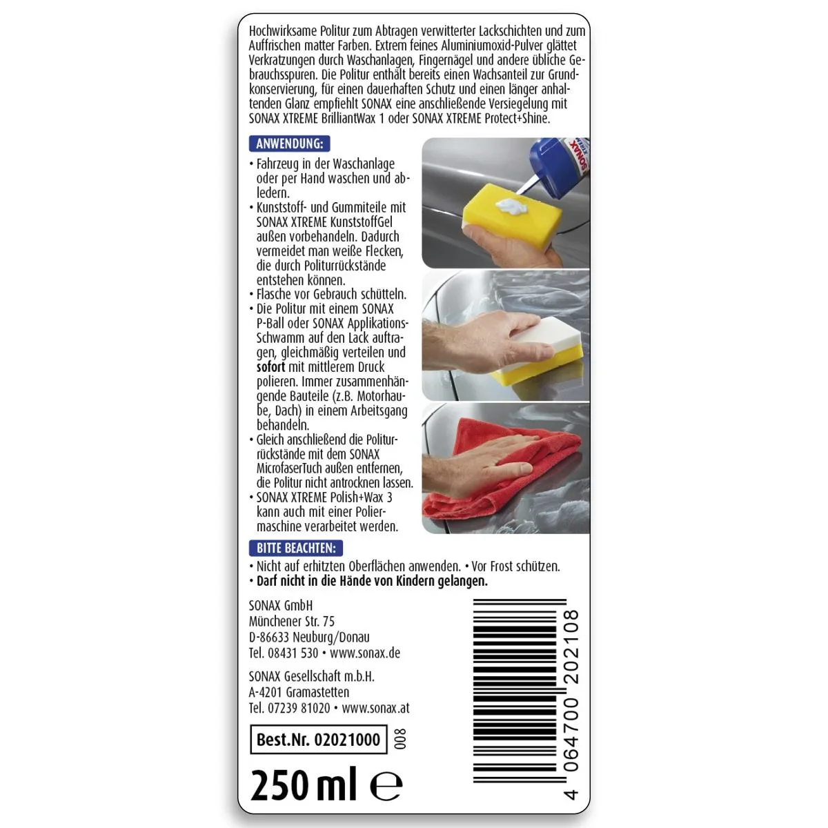 XTREME Polish+Wax 3 250 ml - 4