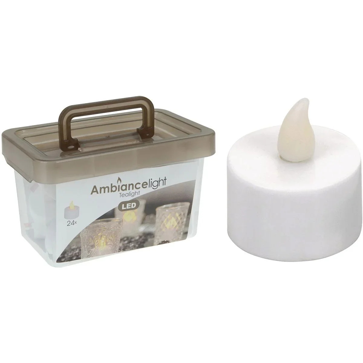 Set Teelichter LED - XXXL SET mit 168 Stück - INKLUSIVE Batterien - 1