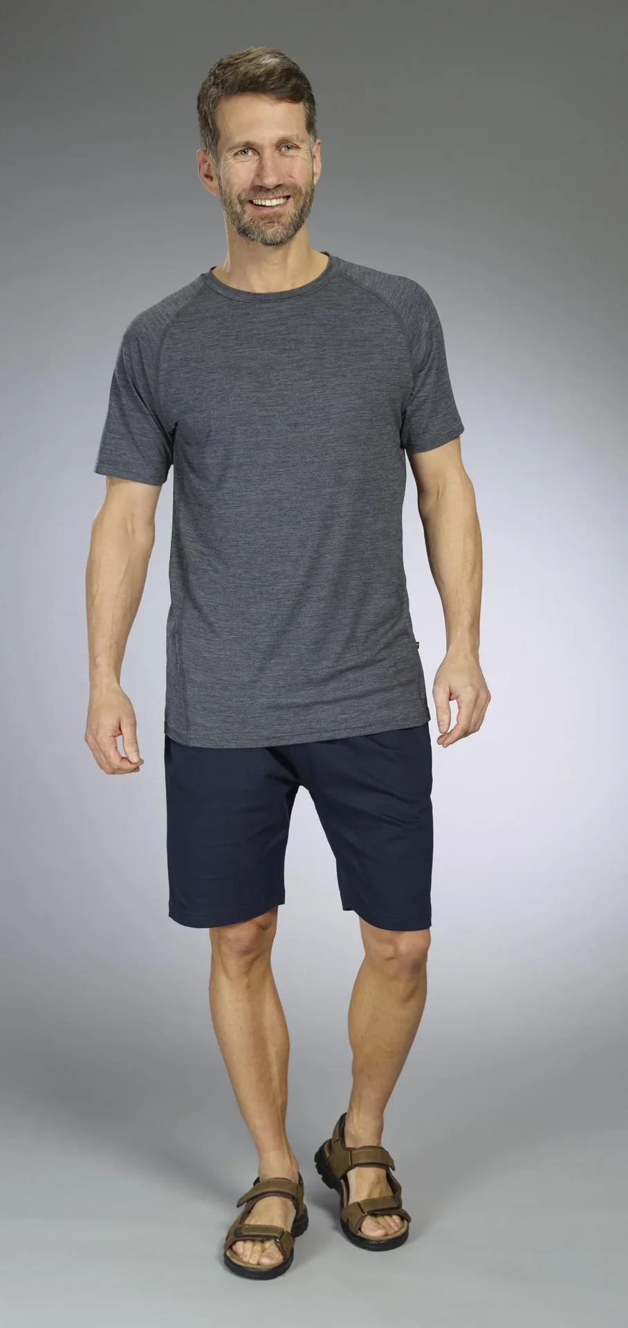 Shorts mit Gummizug, Farbe marine, Gr.M - 3