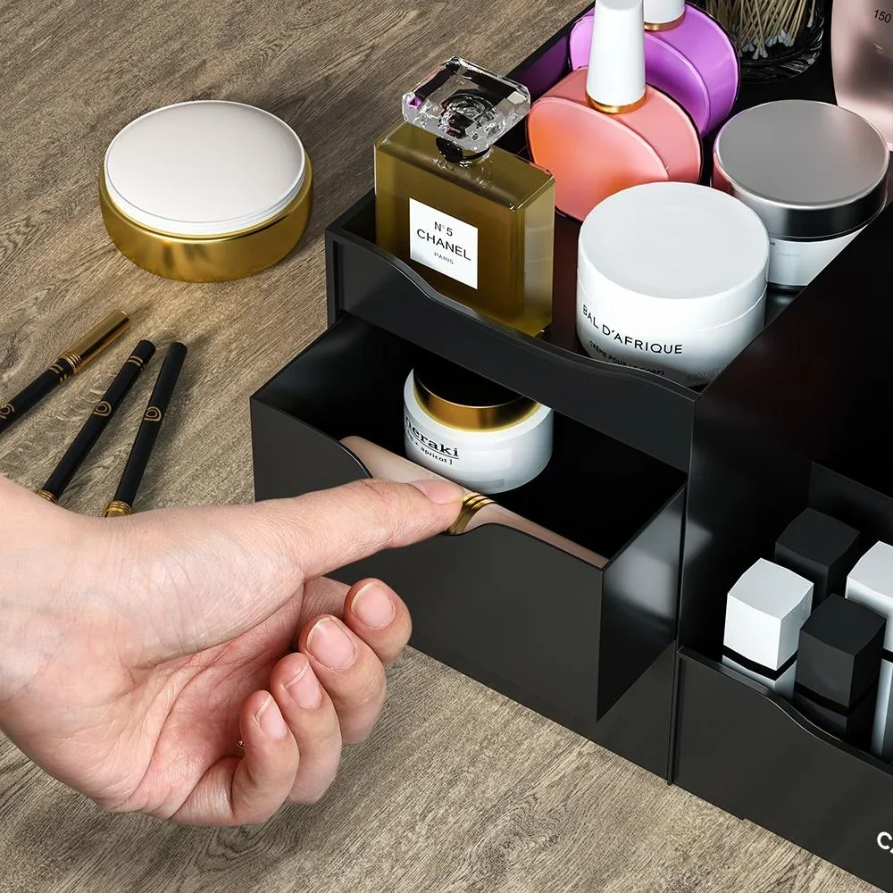 Make-up-Organizer schwarz - 3