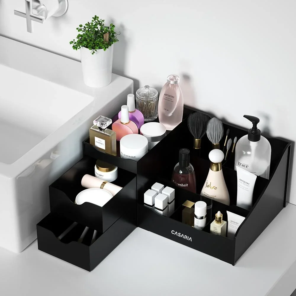 Make-up-Organizer schwarz - 4