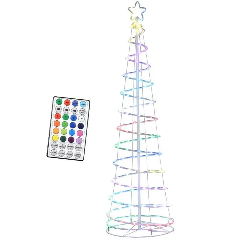LED Spiralbaum Weihnachtsbaum mit 135 Mini-Lichtern Christbaum Lichterbaum - 1
