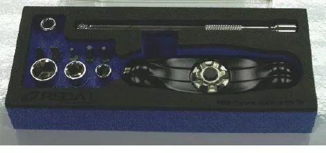 Xi-on Stecknüsse, 11-teiliges Set mit Ratsche - 5