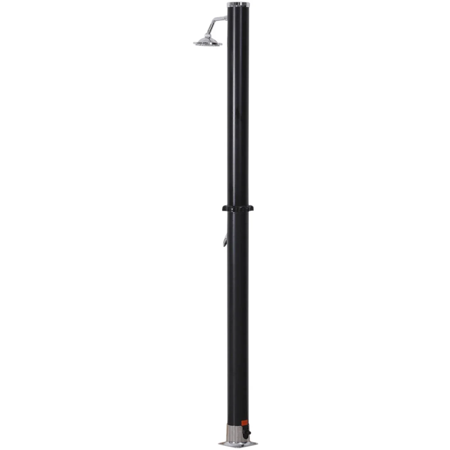 Solar Gartendusche Campingdusche Pooldusche Schwimmenbaddusche 20 L bis 60 ? PVC Ø11 x 218 cm - 0