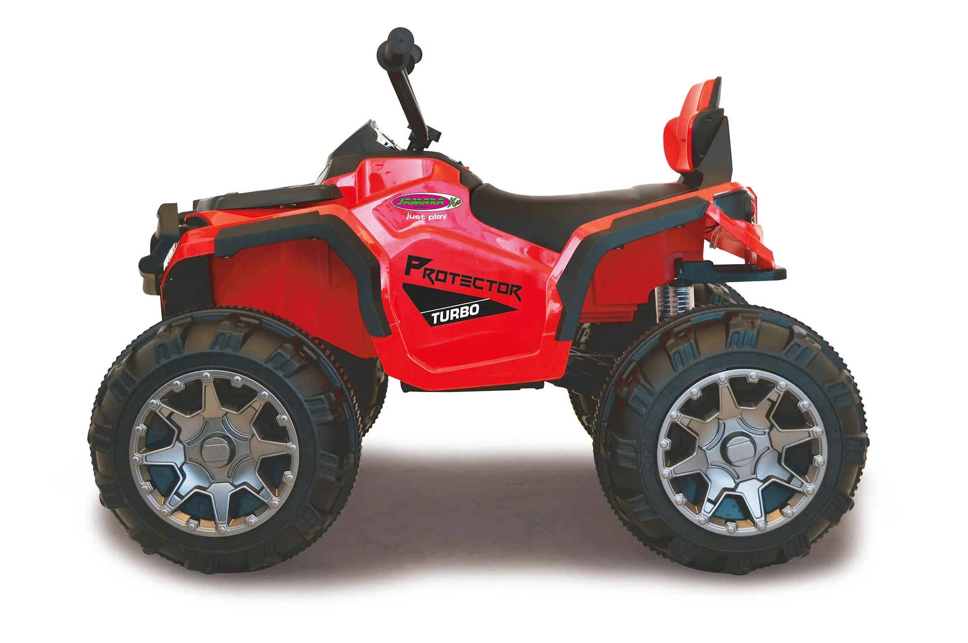 Ride-on Quad Protector für Kinder, 12 Volt, Rot - 0