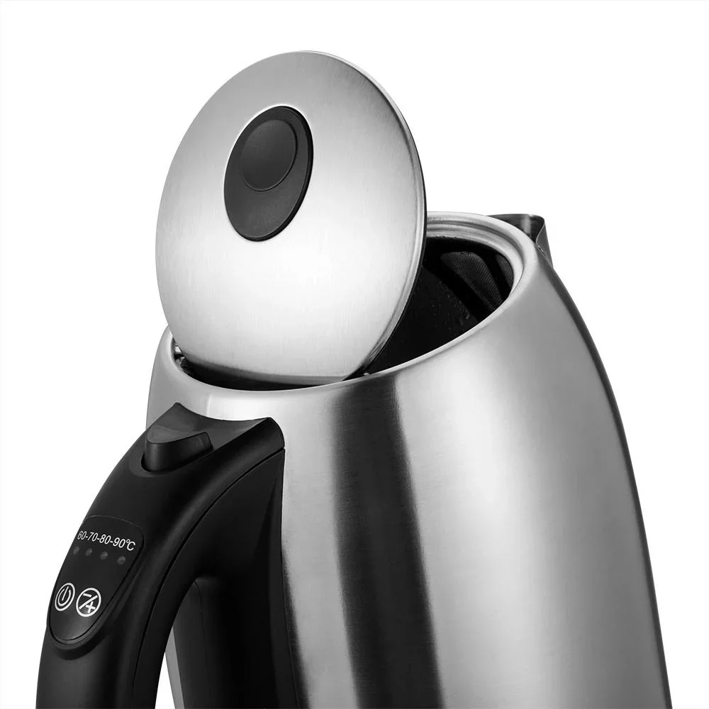 Edelstahl-Wasserkocher 1,7 Liter mit LED-Farbwechsel - 1