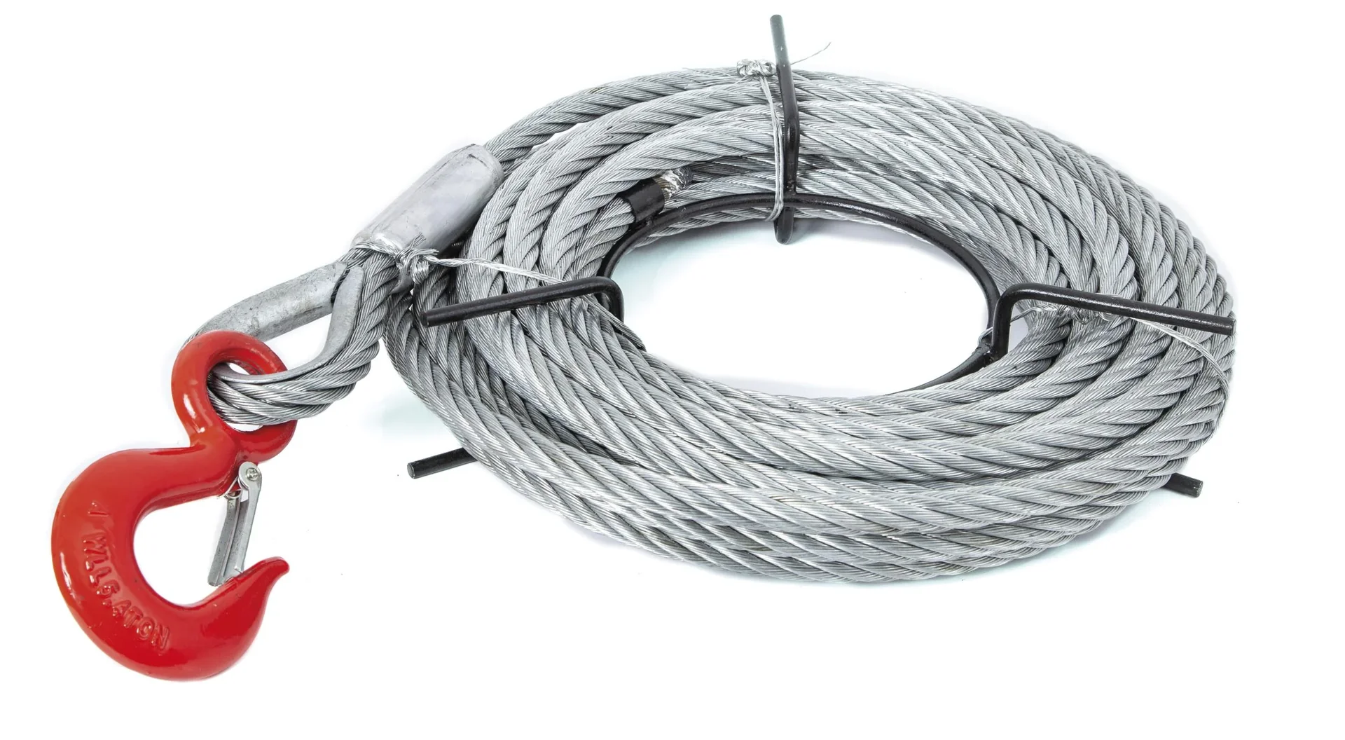 Seilzuggerät Ropemaster RM16, inkl. Hebelrohr und 20 m Seil mit Haken - 2