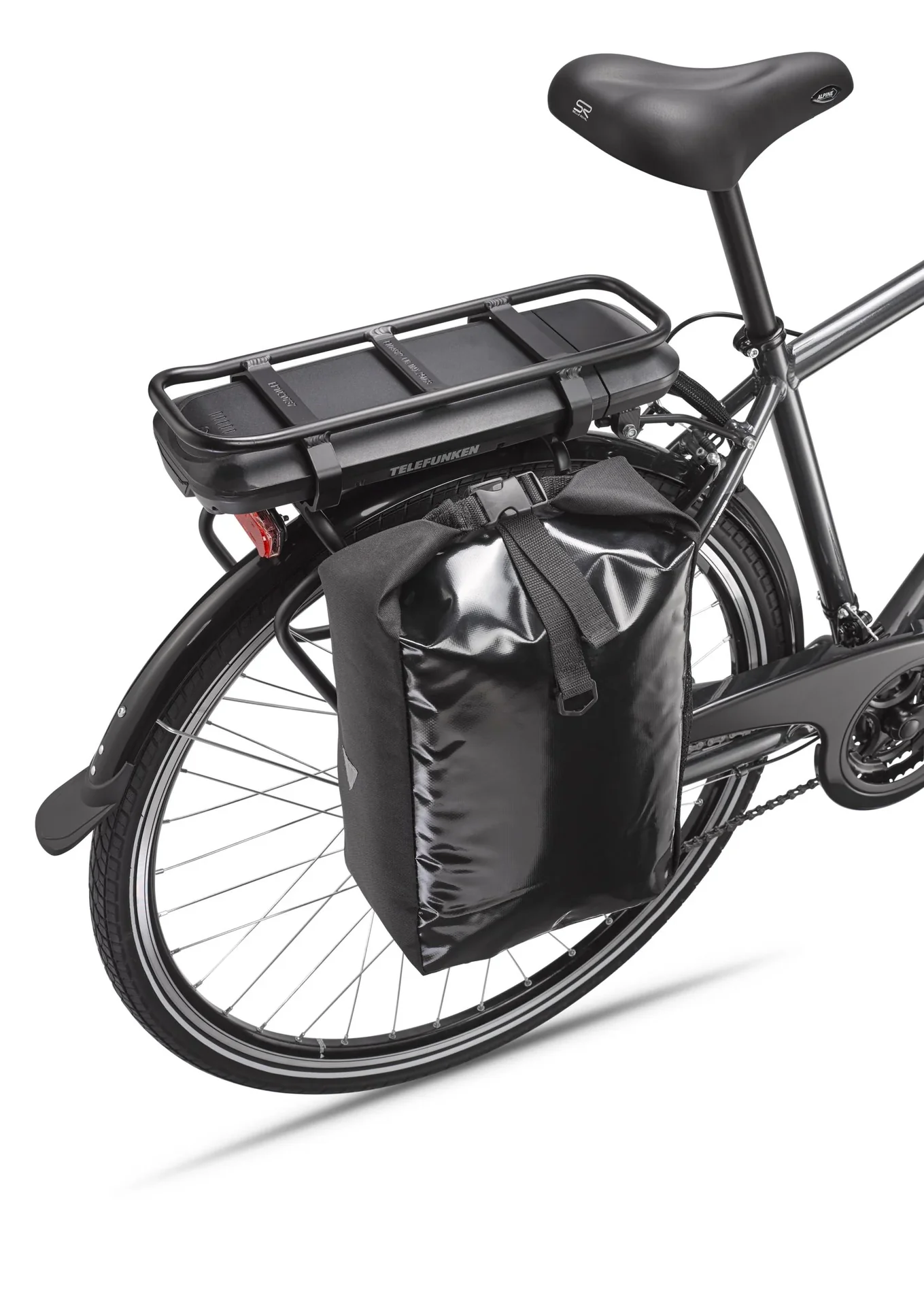 Herren Alu Trekking E-Bike 28 Zoll, Rahmenhöhe 48 cm, 21-Gang Kettenschaltung, anthrazit, XT481 Expedition, - 0
