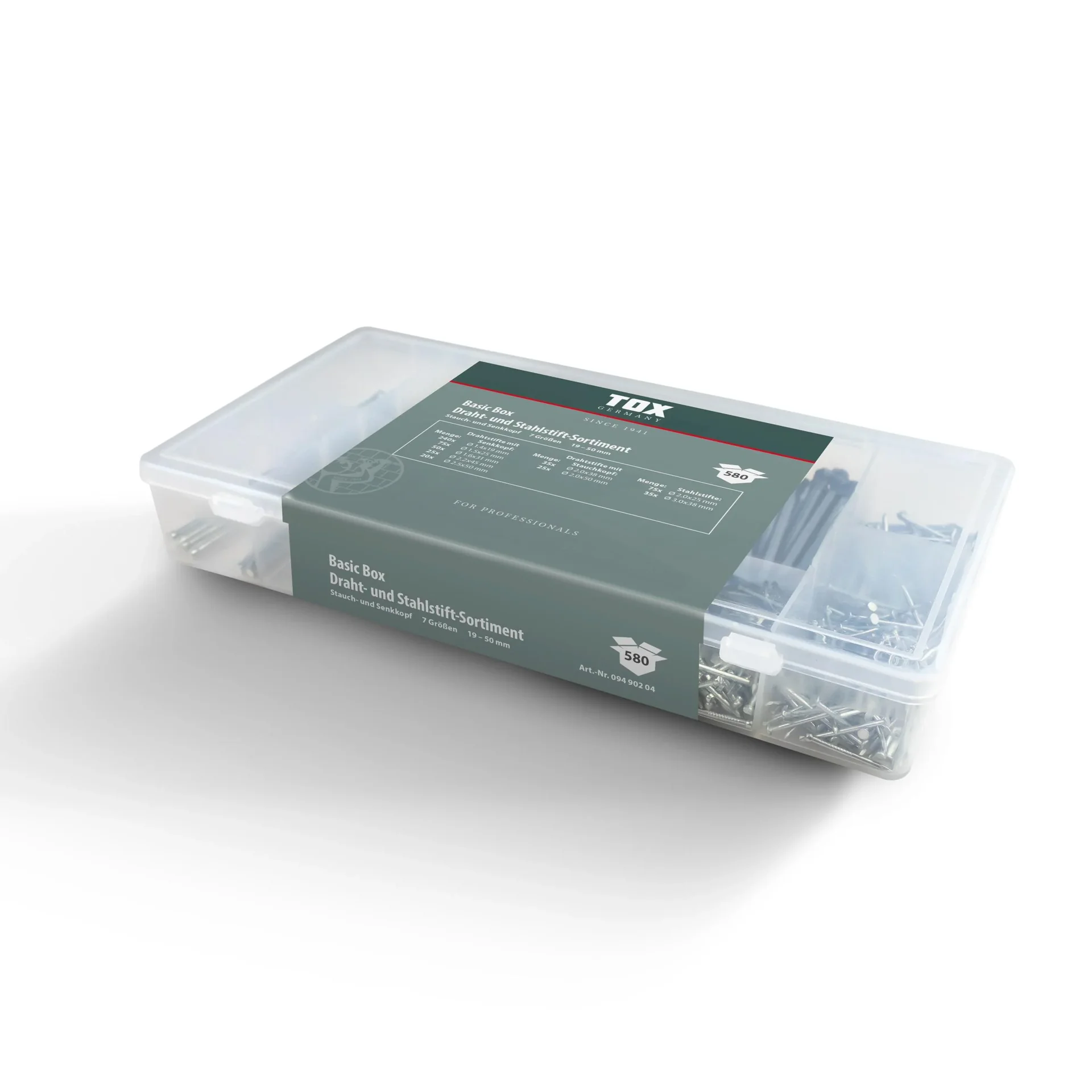 Nagel - Sortiment Basic Box 580-teilig - 0
