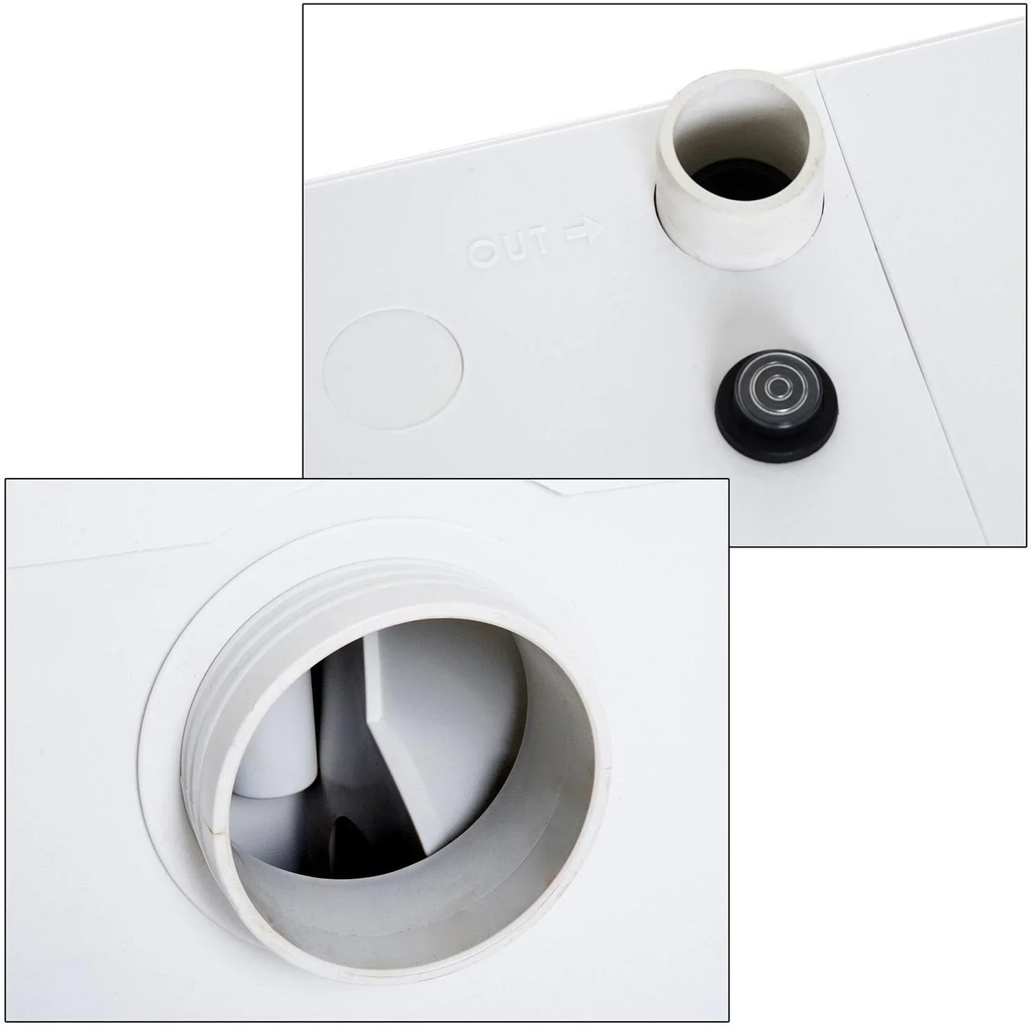 Hebeanlage Abwasserpumpe für WC Dusche 600W - 6