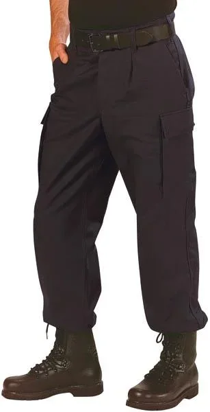 Original Bundeswehr Feldhose, schwarz, Gr.52 - 0