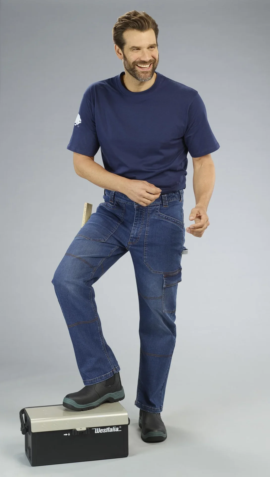Power Denim Jeans, Farbe bluestone, Gr.48 - 6