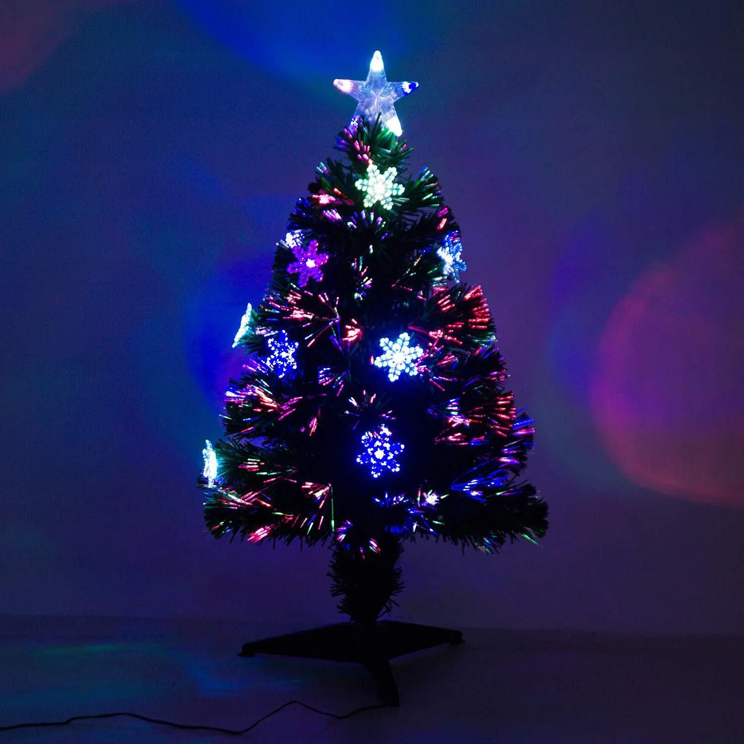 Weihnachtsbaum mit 12 LED-Lichter - 2