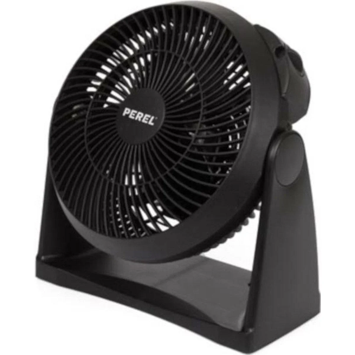 NL Boden- und Wandventilator ABS - Ø20cm - Schwarz - 30W - 1