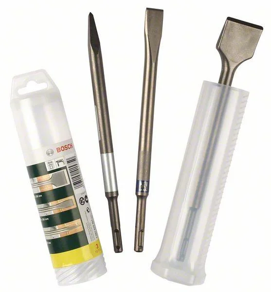 Meißel-Set SDS plus, 3-teilig - 0