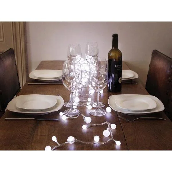 Vellight Bulbs Weihnachtsbeleuchtung - 6m - 90 LEDs - Weiß - Innen & Außen - 4