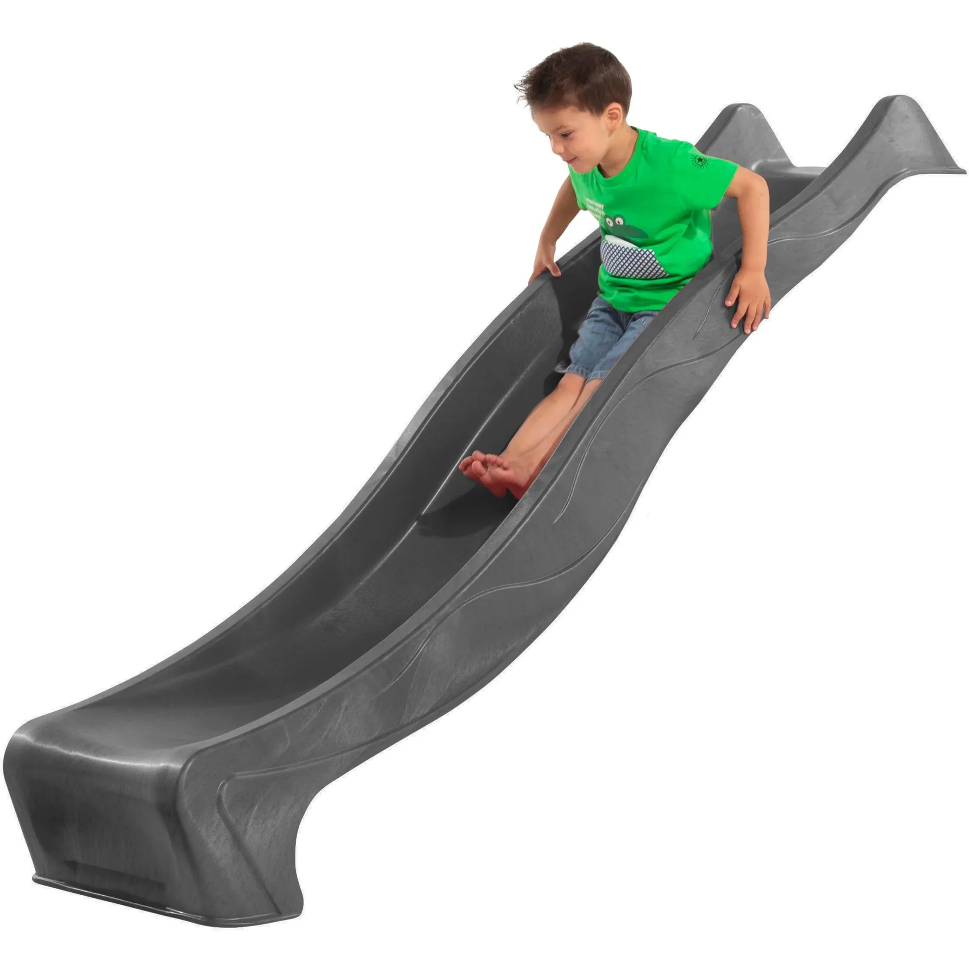 Sky230 Rutsche mit Wasseranschluss Grau - 228 cm - 2