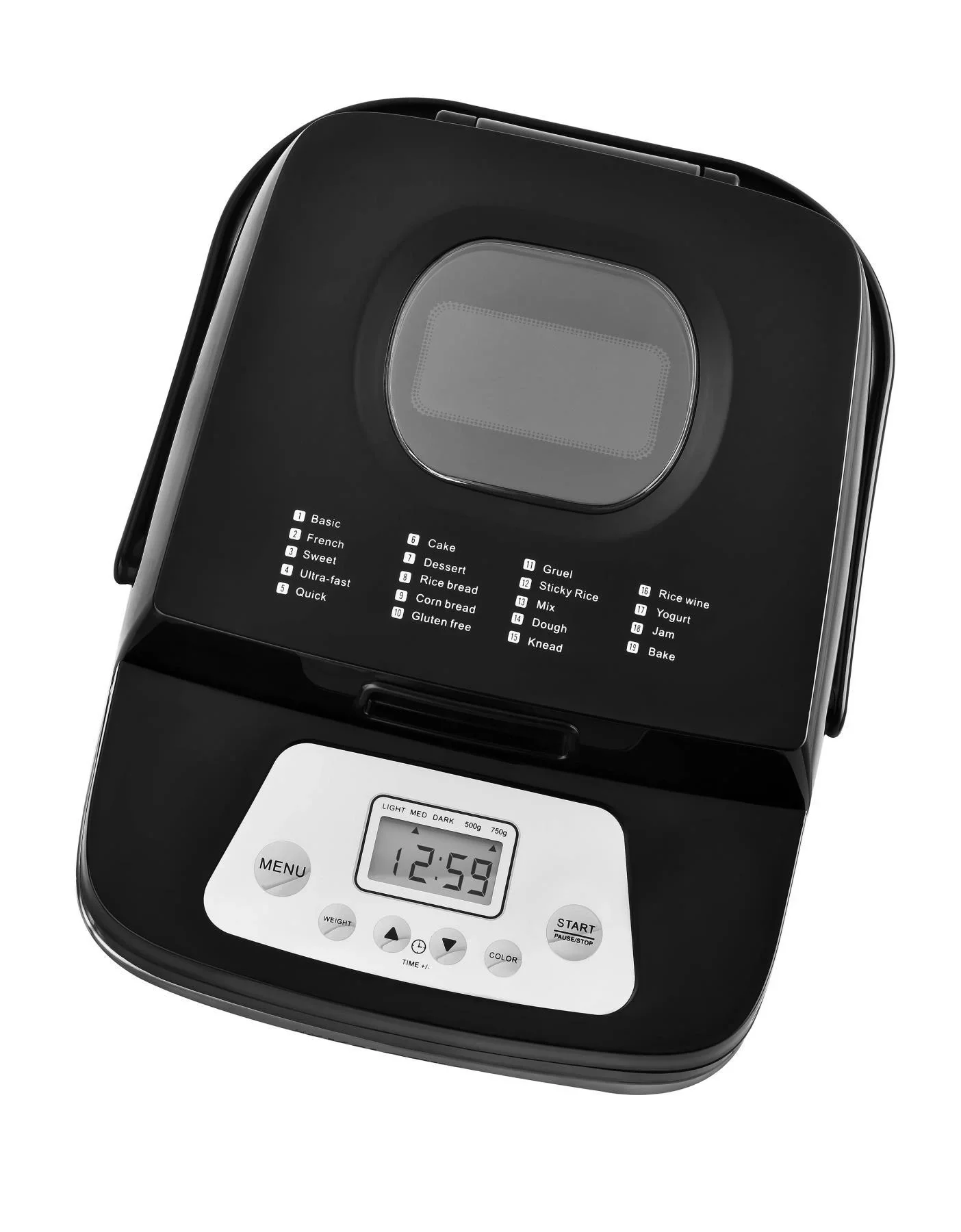 Brotbackautomat, Edelstahl mit 19 Automatikprogrammen - 2