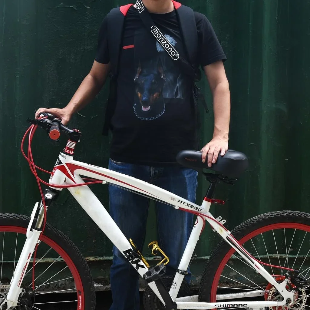 Fahrradschloss 90cm mit Zahlencode - 1