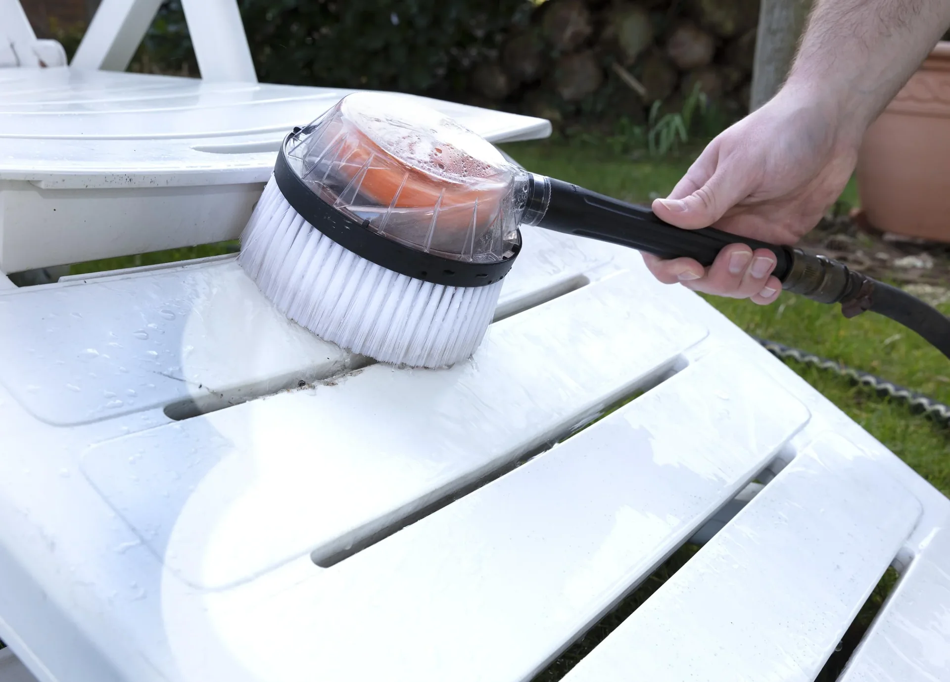 Rotierende Waschbürste "Turbo Jet" - 3