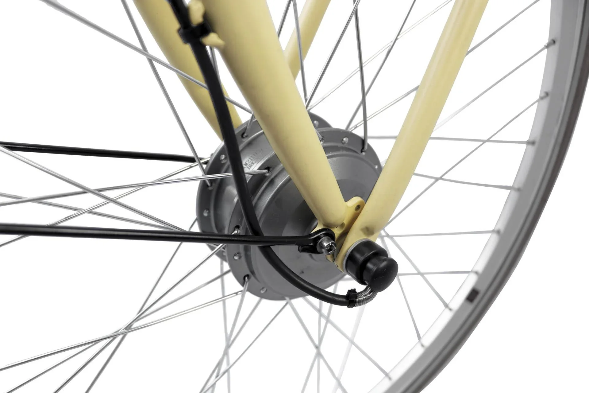 Damen City E-Bike, 28 Zoll, Rahmenhöhe 50 cm, 7-Gang Nabenschaltung, beige Rosendaal 3 Lady, 13Ah - 2