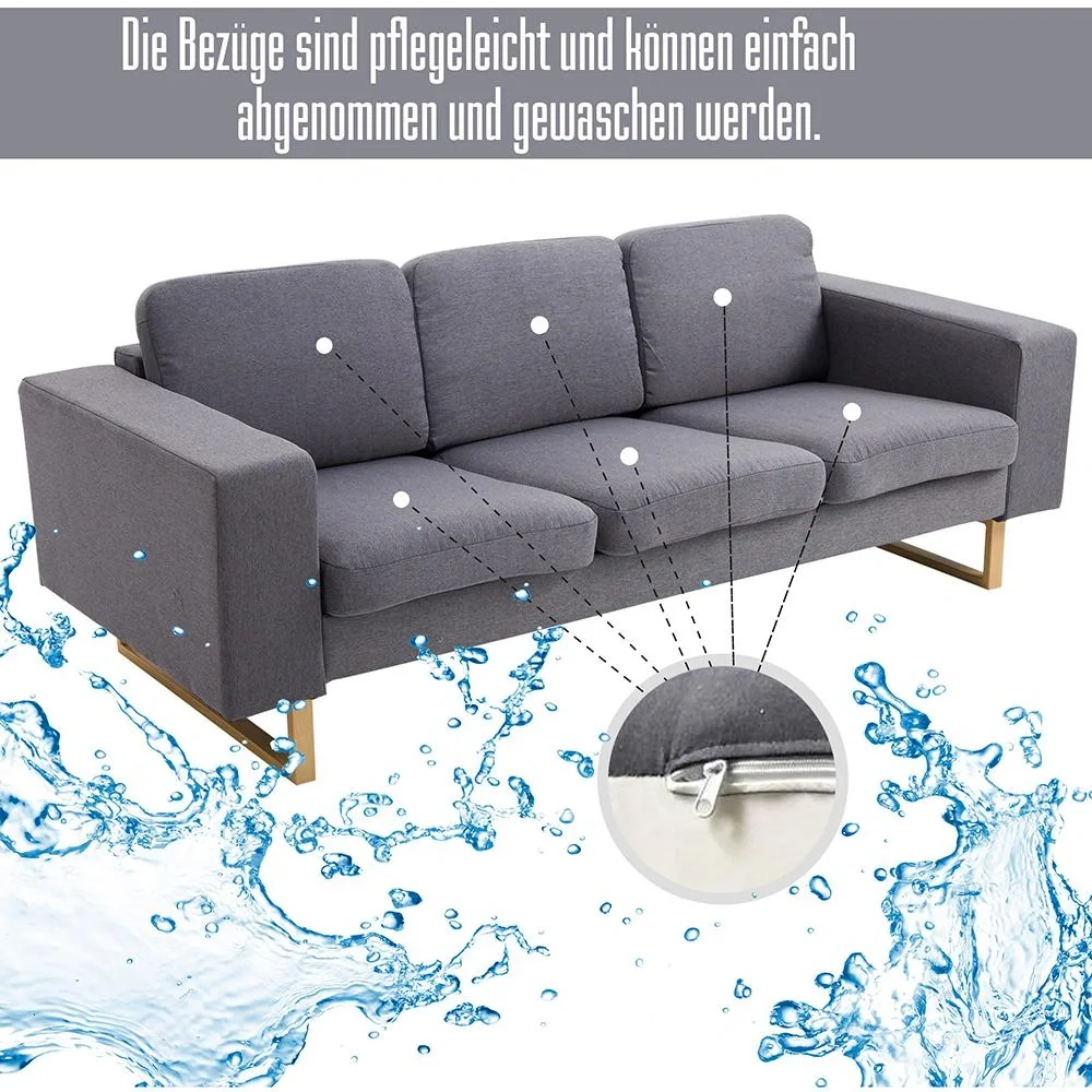 Polstersofa als 3-Sitzer - 9