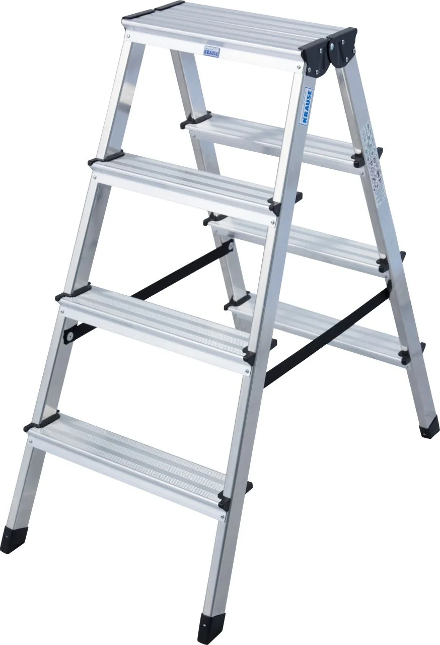 „DOPPLO“ STUFEN-DOPPELLEITER 2x4 STUFEN - 2