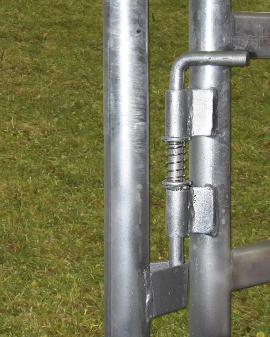 Weidepanel - Zaunelement mit Tor, 3,6 m Länge, Gesamthöhe 2,2 m - 5