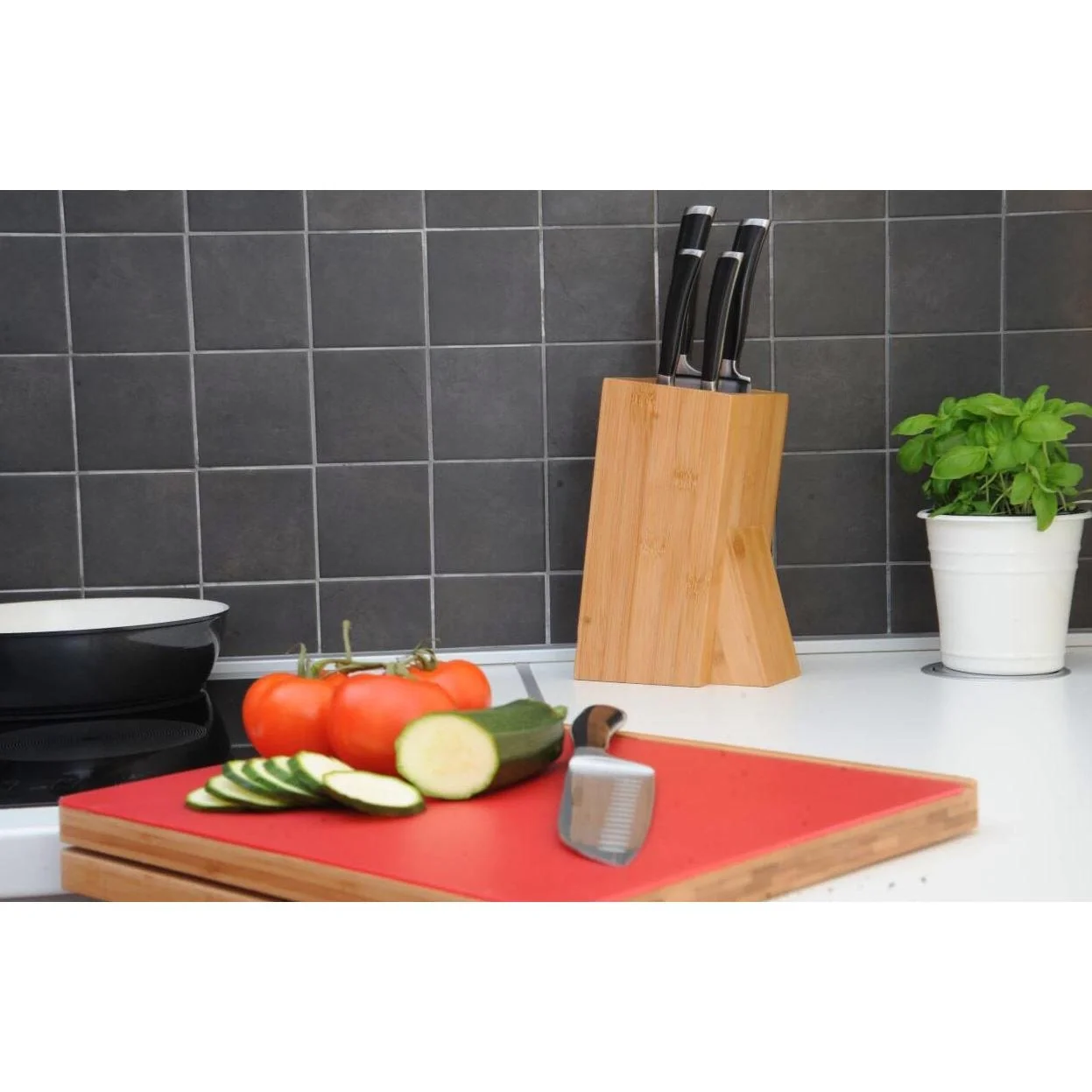 Mehrzer - Flexibles Schneidebrett-Set 2-in-1 - 4